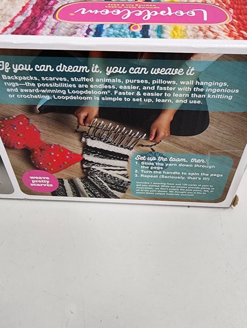 Loopdeloom Weaving Loom Kit - Multicolor